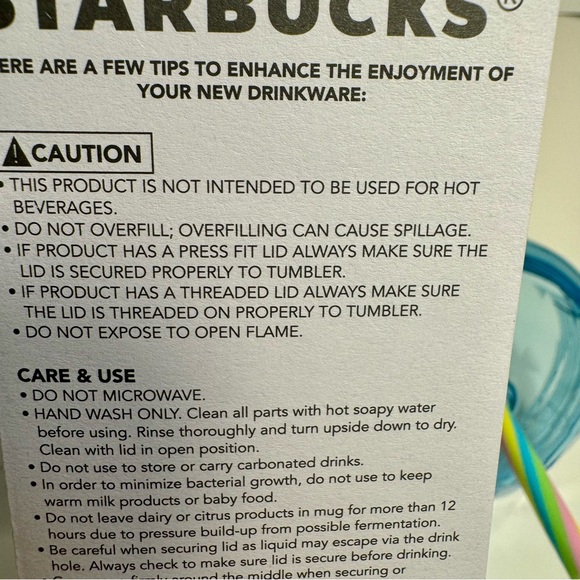 NWT. Disney Eats Lollipop Starbucks Tumbler with Straw – Walt Disney World. - Picture 9 of 9